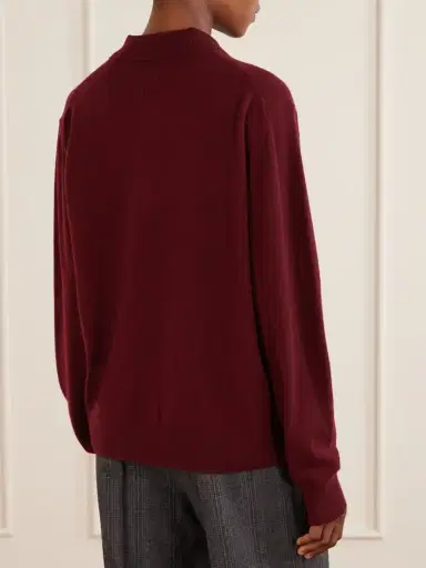 Nili Lotan Jovan Cashmere Polo Sweater | Thumbnail 4