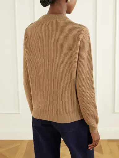 Blazé Milano Racka Ribbed Wool And Cashmere-blend Sweater | Thumbnail 4