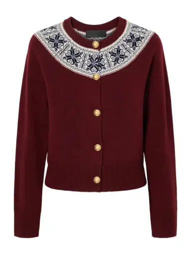 Nili Lotan Josefa Fair Isle Cashmere Cardigan | Thumbnail 1 Nili Lotan Josefa Fair Isle Cashmere Cardigan | Thumbnail 1