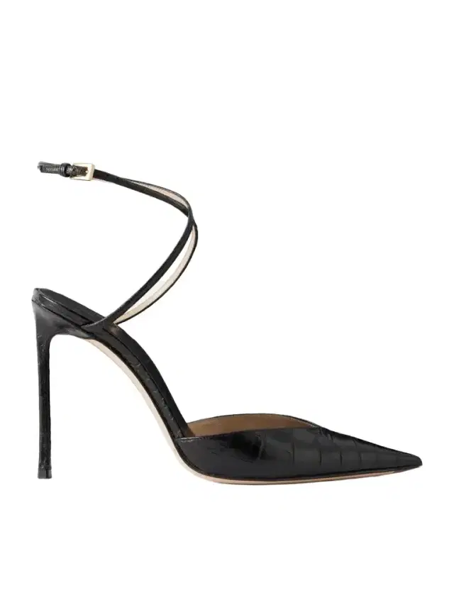 Tom Ford 105 Croc-effect Leather Pumps