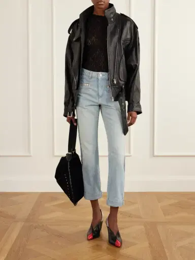 Isabel Marant Revene Mid-rise Straight-leg Jeans | Thumbnail 2
