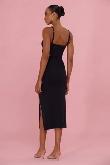 PatBo DELYA KNIT BEADED MIDI DRESS | Thumbnail 4