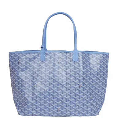 goyard Goyard Goyardine Iris Saint Louis PM Tote Bag Palladium Hardware | Thumbnail 1 goyard Goyard Goyardine Iris Saint Louis PM Tote Bag Palladium Hardware | Thumbnail 1