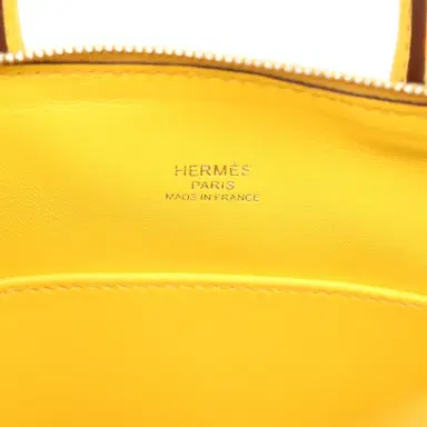 HERMÈS Hermès 1923 Bolide Mini Sun Chevre Mysore Palladium Hardware | Thumbnail 7 HERMÈS Hermès 1923 Bolide Mini Sun Chevre Mysore Palladium Hardware | Thumbnail 7