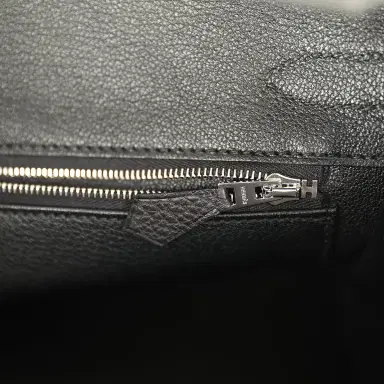 HERMÈS Hermes Birkin 30 Black Togo Palladium Hardware | Thumbnail 9 HERMÈS Hermes Birkin 30 Black Togo Palladium Hardware | Thumbnail 9