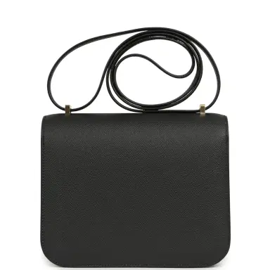 HERMÈS Hermes Constance 18 Plomb Epsom Permabrass Hardware | Thumbnail 4