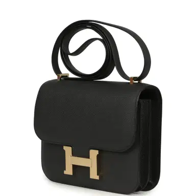 HERMÈS Hermes Constance 18 Plomb Epsom Permabrass Hardware | Thumbnail 5