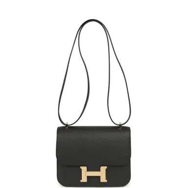 HERMÈS Hermes Constance 18 Plomb Epsom Permabrass Hardware | Thumbnail 7