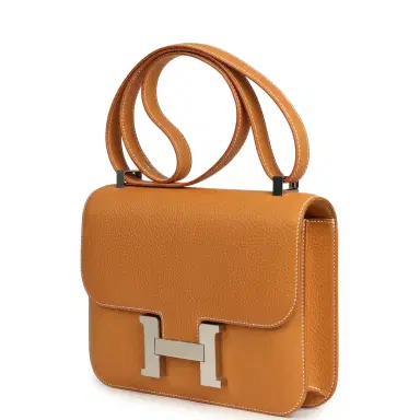 HERMÈS Hermes Constance 24 Naturel Sable Vache Naturel Graine Palladium Hardware | Thumbnail 5 HERMÈS Hermes Constance 24 Naturel Sable Vache Naturel Graine Palladium Hardware | Thumbnail 5