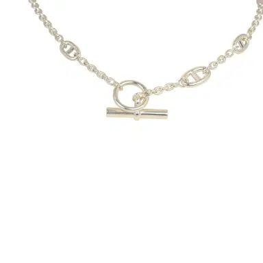 HERMÈS Hermes Farandole Rope Necklace 120cm Sterling Silver Hardware | Thumbnail 4 HERMÈS Hermes Farandole Rope Necklace 120cm Sterling Silver Hardware | Thumbnail 4