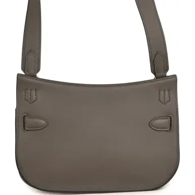 HERMÈS Hermes Jypsiere Mini Gris Meyer Swift Palladium Hardware | Thumbnail 4 HERMÈS Hermes Jypsiere Mini Gris Meyer Swift Palladium Hardware | Thumbnail 4