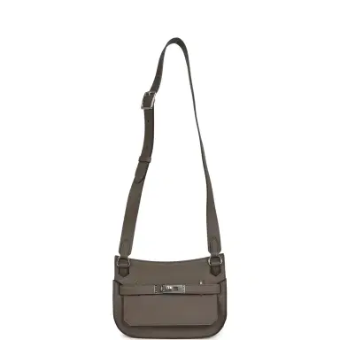 HERMÈS Hermes Jypsiere Mini Gris Meyer Swift Palladium Hardware | Thumbnail 6 HERMÈS Hermes Jypsiere Mini Gris Meyer Swift Palladium Hardware | Thumbnail 6