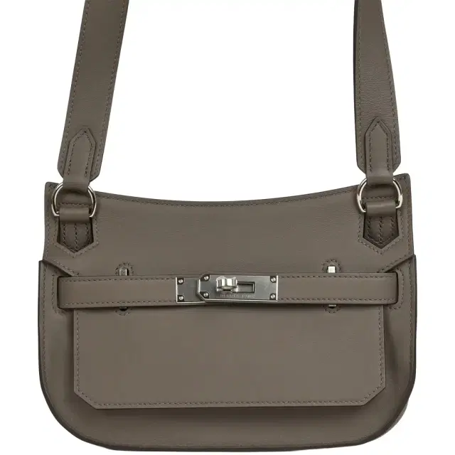 HERMÈS Hermes Jypsiere Mini Gris Meyer Swift Palladium Hardware