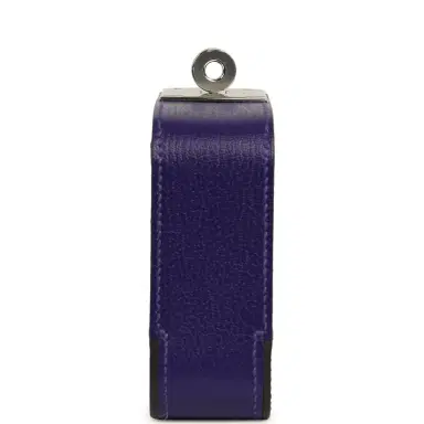HERMÈS Hermes Sanglons Clutch Purple Chevre Mysore Palladium Hardware | Thumbnail 3 HERMÈS Hermes Sanglons Clutch Purple Chevre Mysore Palladium Hardware | Thumbnail 3