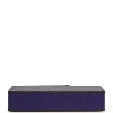 HERMÈS Hermes Sanglons Clutch Purple Chevre Mysore Palladium Hardware | Thumbnail 7 HERMÈS Hermes Sanglons Clutch Purple Chevre Mysore Palladium Hardware | Thumbnail 7