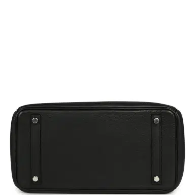 HERMÈS Pre-owned Hermes Birkin 30 Black Togo Palladium Hardware | Thumbnail 6 HERMÈS Pre-owned Hermes Birkin 30 Black Togo Palladium Hardware | Thumbnail 6