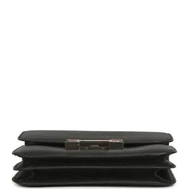 HERMÈS Pre-owned Hermes Constance 18 Black Swift Marbled Palladium Hardware | Thumbnail 7 HERMÈS Pre-owned Hermes Constance 18 Black Swift Marbled Palladium Hardware | Thumbnail 7