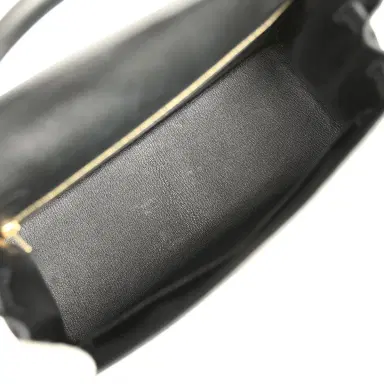 HERMÈS Pre-owned Hermes Kelly Sellier 28 Black Epsom Gold Hardware | Thumbnail 8 HERMÈS Pre-owned Hermes Kelly Sellier 28 Black Epsom Gold Hardware | Thumbnail 8