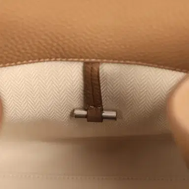 The Row The Row Soft Margaux 10 Dark Muschio Calfskin Silver Hardware | Thumbnail 11