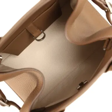 The Row The Row Soft Margaux 10 Dark Muschio Calfskin Silver Hardware | Thumbnail 12