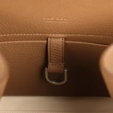 The Row The Row Soft Margaux 10 Dark Muschio Calfskin Silver Hardware | Thumbnail 10