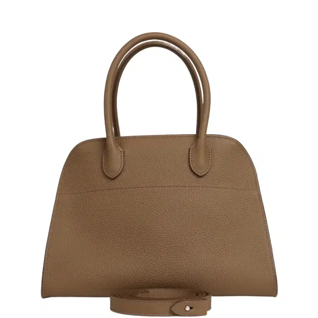 The Row Soft Margaux 10 Dark Muschio Calfskin Silver Hardware The Row Soft Margaux 10 Dark Muschio Calfskin Silver Hardware