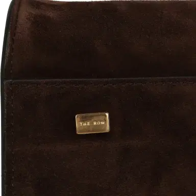 The Row The Row Soft Margaux 15 Bag Mocha Suede Gold Hardware | Thumbnail 8 The Row The Row Soft Margaux 15 Bag Mocha Suede Gold Hardware | Thumbnail 8