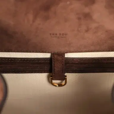 The Row The Row Soft Margaux 15 Bag Mocha Suede Gold Hardware | Thumbnail 9 The Row The Row Soft Margaux 15 Bag Mocha Suede Gold Hardware | Thumbnail 9
