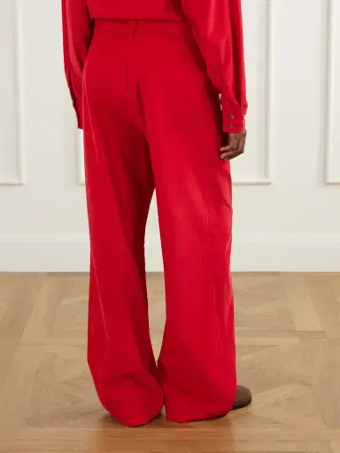 Sanderlak Drawstring Cotton-corduroy Straight-leg Pants | Thumbnail 4 Sanderlak Drawstring Cotton-corduroy Straight-leg Pants | Thumbnail 4