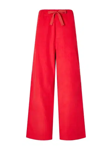 Sanderlak Drawstring Cotton-corduroy Straight-leg Pants | Thumbnail 1 Sanderlak Drawstring Cotton-corduroy Straight-leg Pants | Thumbnail 1