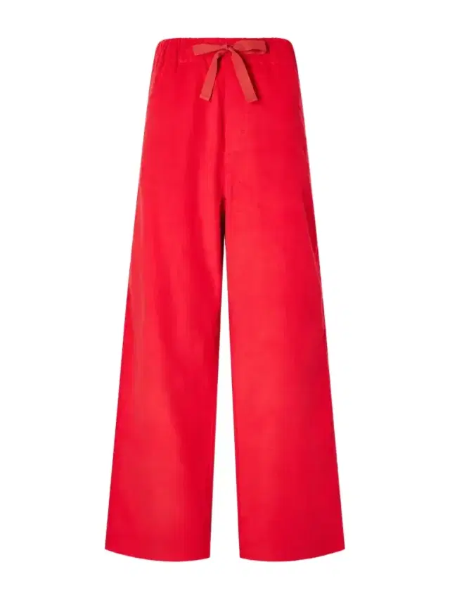Sanderlak Drawstring Cotton-corduroy Straight-leg Pants