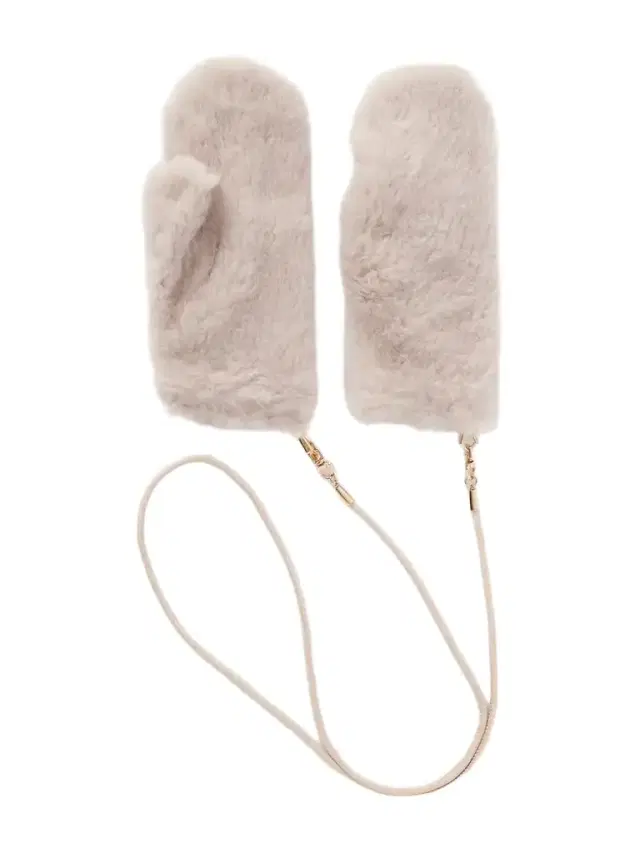 Max Mara Ombrato Strap-detailed Alpaca, Wool And Silk-blend Gloves