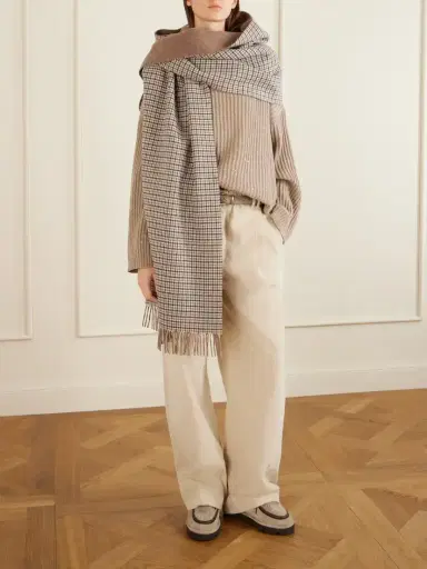 Brunello Cucinelli Shearling-trimmed Suede Clogs | Thumbnail 4 Brunello Cucinelli Shearling-trimmed Suede Clogs | Thumbnail 4