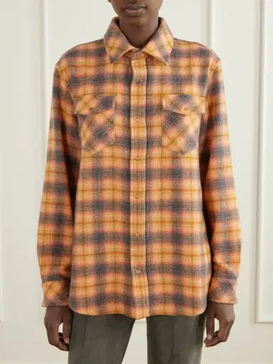 God’s True Cashmere Checked Cashmere Shirt | Thumbnail 3 God’s True Cashmere Checked Cashmere Shirt | Thumbnail 3