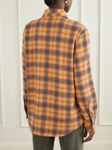 God’s True Cashmere Checked Cashmere Shirt | Thumbnail 4 God’s True Cashmere Checked Cashmere Shirt | Thumbnail 4