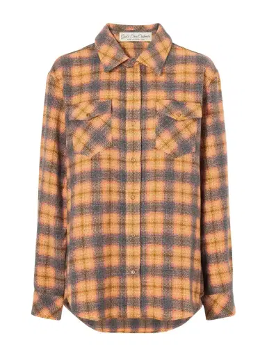 God’s True Cashmere Checked Cashmere Shirt | Thumbnail 1 God’s True Cashmere Checked Cashmere Shirt | Thumbnail 1