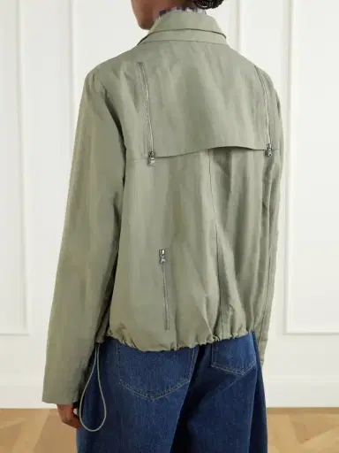 Tibi Cropped Shell Jacket | Thumbnail 4 Tibi Cropped Shell Jacket | Thumbnail 4