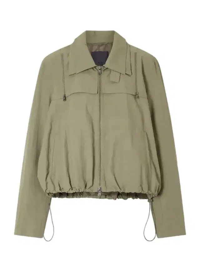 Tibi Cropped Shell Jacket