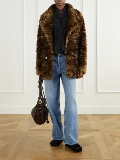Marant Étoile Jya Double-breasted Plush Jacket | Thumbnail 2