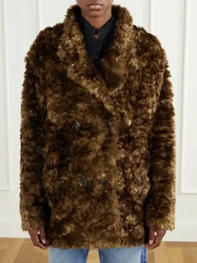 Marant Étoile Jya Double-breasted Plush Jacket | Thumbnail 3