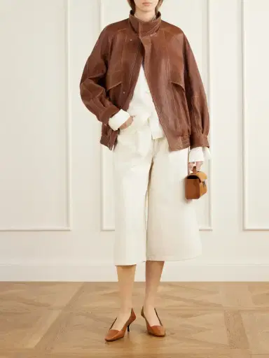 NEOUS Tasha Leather Pumps | Thumbnail 4