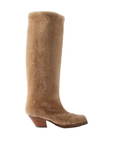 Gabriela Hearst Waite 55 Shearling Knee Boots | Thumbnail 1