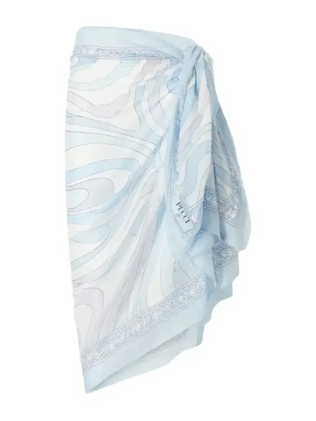 PUCCI Printed Cotton-voile Pareo