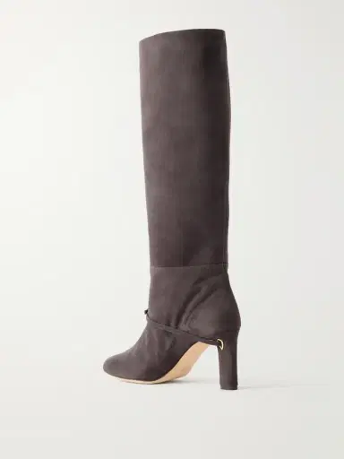 Jennifer Chamandi Samuele 85 Suede Knee-high Boots | Thumbnail 3 Jennifer Chamandi Samuele 85 Suede Knee-high Boots | Thumbnail 3