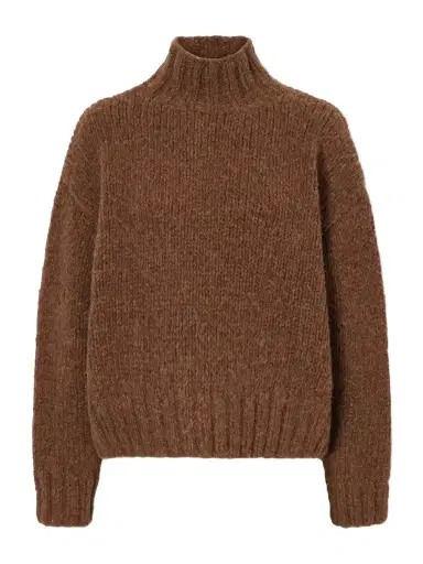 Lauren Manoogian Alpaca, Merino Wool And Cotton-blend Turtleneck Sweater | Thumbnail 1 Lauren Manoogian Alpaca, Merino Wool And Cotton-blend Turtleneck Sweater | Thumbnail 1