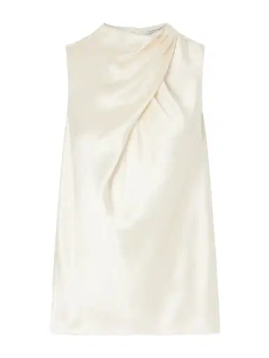 Gabriela Hearst Melina Draped Silk-satin Blouse | Thumbnail 1