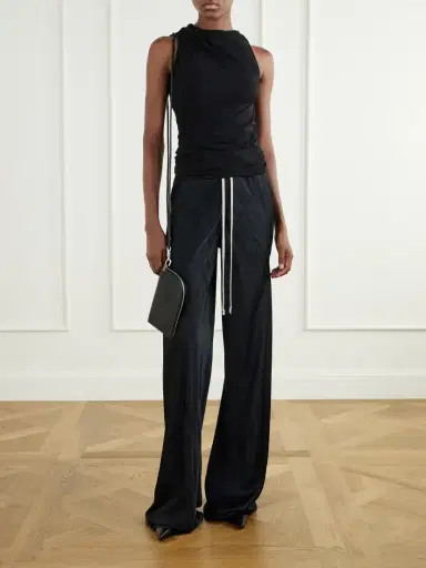 Rick Owens Leather Crossbody Wallet | Thumbnail 3