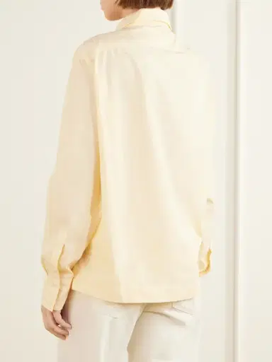 Sanderlak Asymmetric Twisted Cotton-voile Shirt | Thumbnail 4 Sanderlak Asymmetric Twisted Cotton-voile Shirt | Thumbnail 4