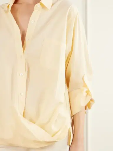 Sanderlak Asymmetric Twisted Cotton-voile Shirt | Thumbnail 5 Sanderlak Asymmetric Twisted Cotton-voile Shirt | Thumbnail 5