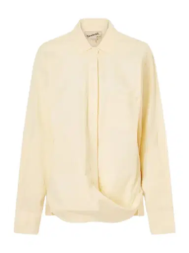 Sanderlak Asymmetric Twisted Cotton-voile Shirt | Thumbnail 1 Sanderlak Asymmetric Twisted Cotton-voile Shirt | Thumbnail 1